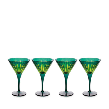 Prism Martini Glass, Set of 4