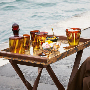 Prism Decanter, Amber