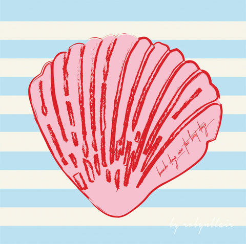 Candy Dish, Sally Seashells Stripes