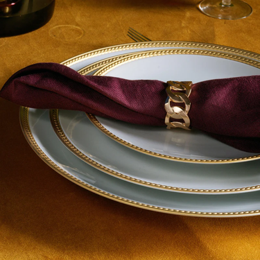 Soie Tressée Charger Plate