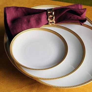 Soie Tressée Dinnerware, Gold