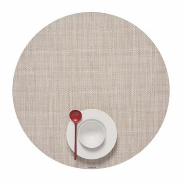 Mini Basketweave Round Placemat