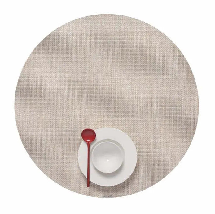 Mini Basketweave Round Placemat
