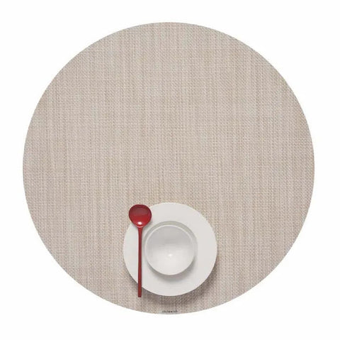 Mini Basektweave Round Placemat