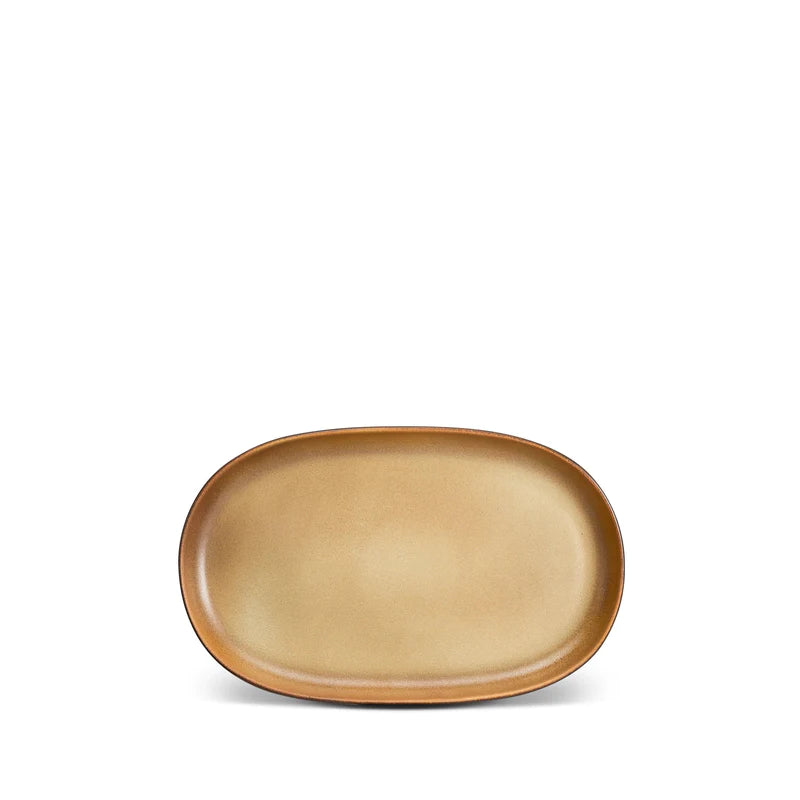 Terra Oval Platter, Leather