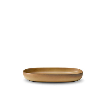 Terra Oval Platter, Leather