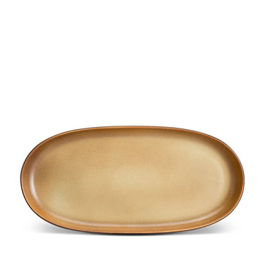 Terra Oval Platter, Leather