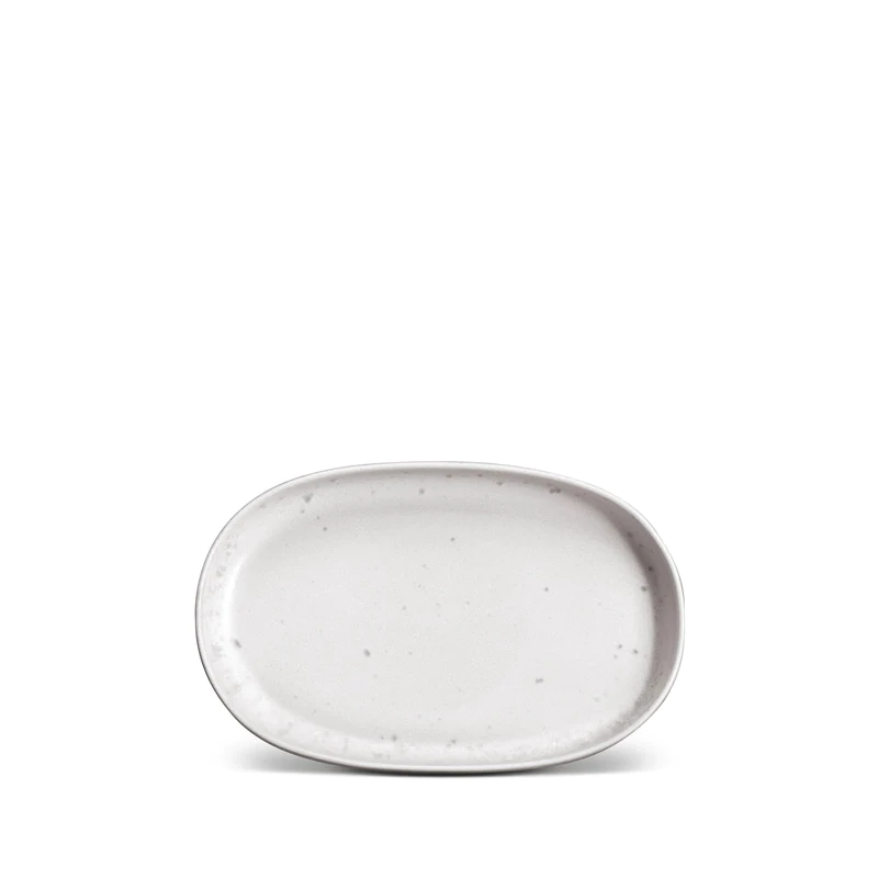 Terra Oval Platter, Stone