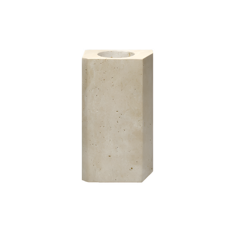 1978 Marble Vase, Travertine