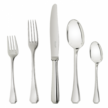 America Silver-Plated Five Piece Place Setting