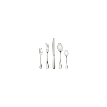 Perles Silver-Plated Five Piece Place Setting