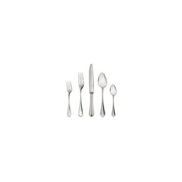 Spatours Silver-Plated Five Piece Place Setting