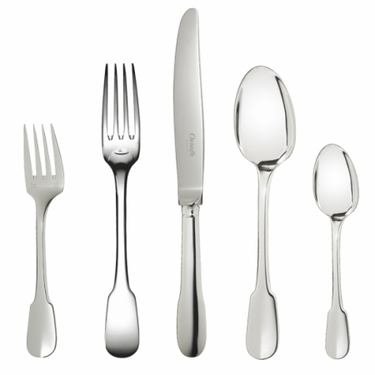 Cluny Silver-Plated Five Piece Place Setting