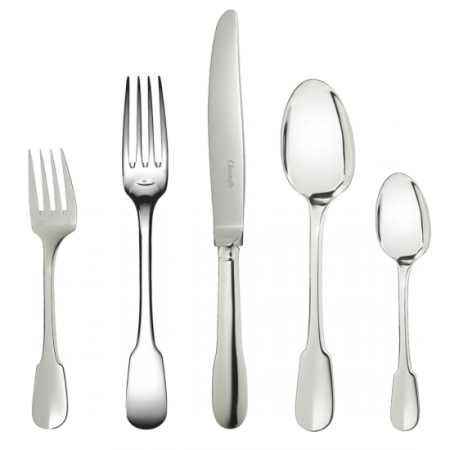 Cluny Silver-Plated Five Piece Place Setting