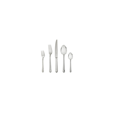 Aria Silver-Plated Five Piece Place Setting