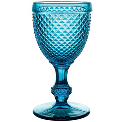 Bicos Azul Water Goblet, Set of 4