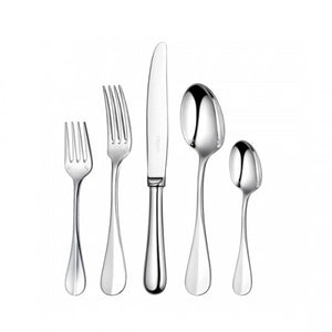 Misette Black Squiggle Flatware Set, 5 Pcs