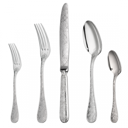 Jardin D'Eden Sterling Silver Five Piece Place Setting