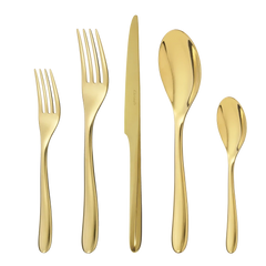 L'ame de Christofle Stainless Steel Five Piece Place Setting