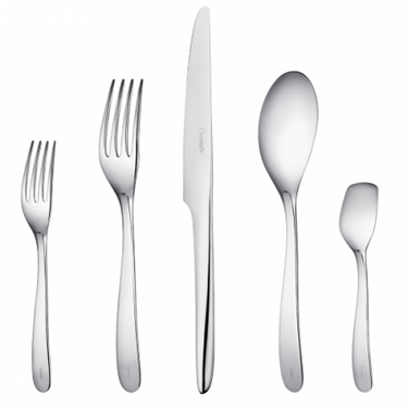L'ame de Christofle Stainless Steel Five Piece Place Setting