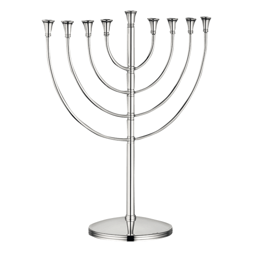 Silver-Plated Hanoukia