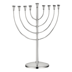 Silver-Plated Hanoukia