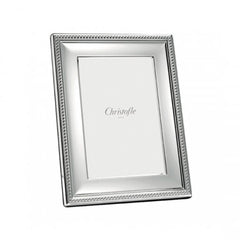 Perles Silver-Plated Picture Frame, 8 x 10