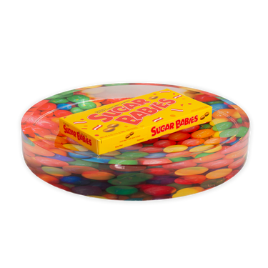 Oversized Candy Dish, Rainbow Pop