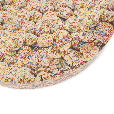 Oversized Candy Dish, Rainbow Drop
