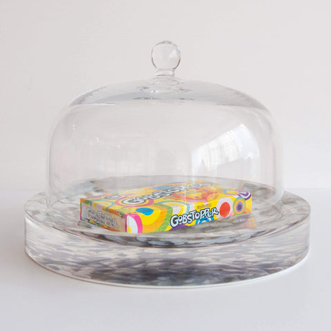 Oversized Candy Dish, White Sugar Mountain