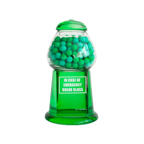 Gumball Machine Sculpture, Green Apple