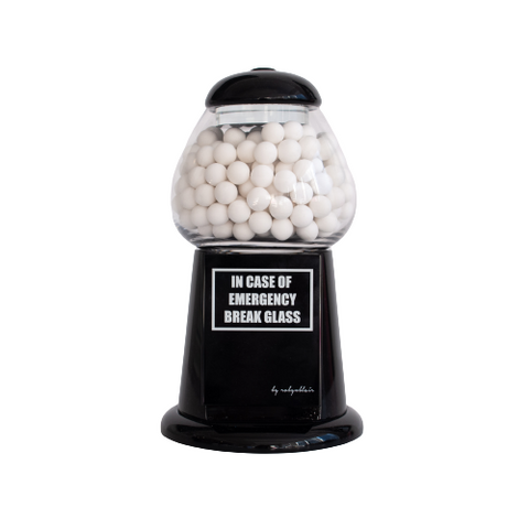 Gumball Machine Sculpture, Black Licorice