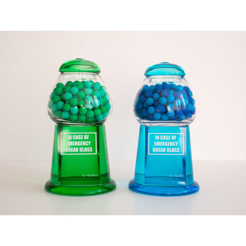 Gumball Machine Sculpture, Blue Berry