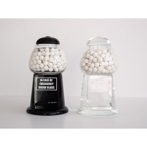 Gumball Machine Sculpture, Black Licorice