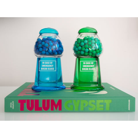 Gumball Machine Sculpture, Blue Berry