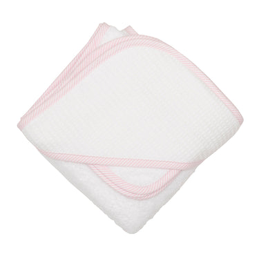Seersucker Stripe Infant Towel & Washcloth Set