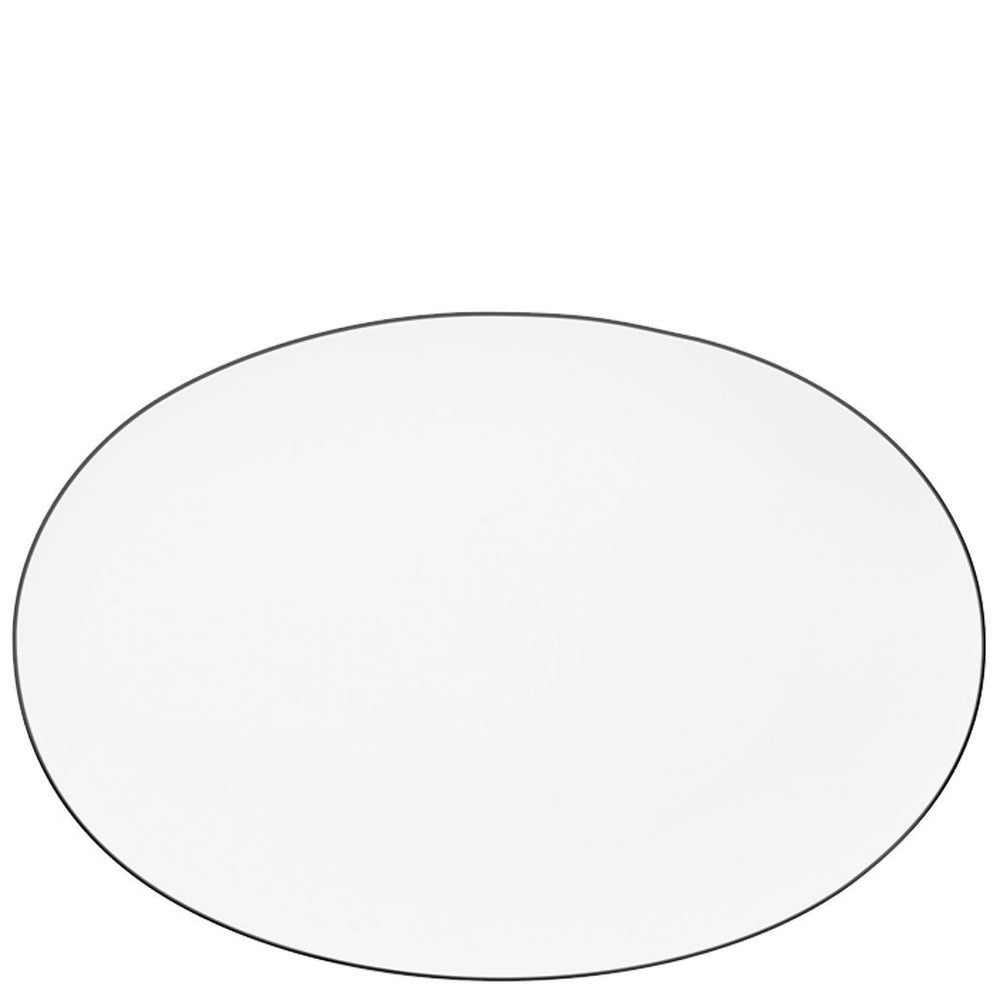 TAC 02 Platinum Oval Platter, 13"