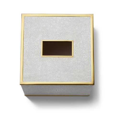 Classic Shagreen Tissue Box Cover