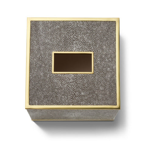 Classic Shagreen Tissue Box Cover