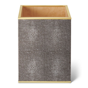 Classic Shagreen Wastebasket