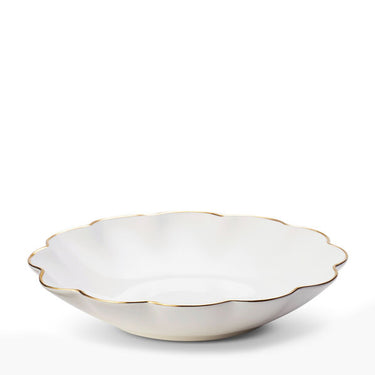 Scalloped Appetizer Plate, Set of 4