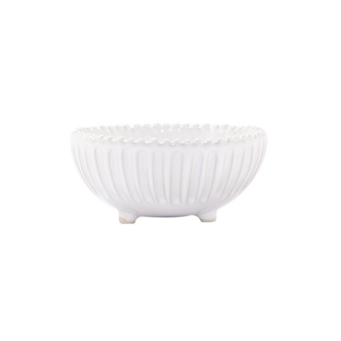 Incanto Stone Striped Footed Bowl