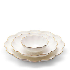 Scalloped Nesting Dish, Set of 3