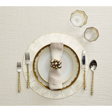 Round Capiz Placemat, Set of 4