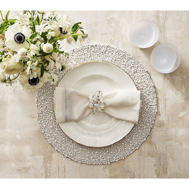 Cloud Napkin Ring, Set of 4