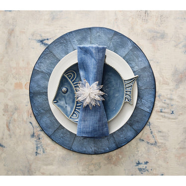 Round Capiz Placemat, Set of 4