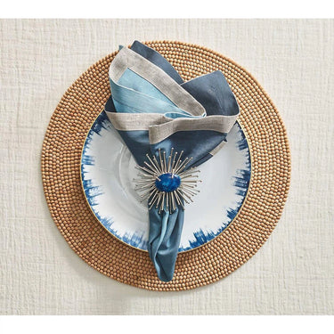 Wood Round Placemat, Set of 4
