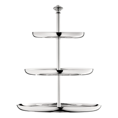Albi Silver-Plated 3-Tier Dessert Stand