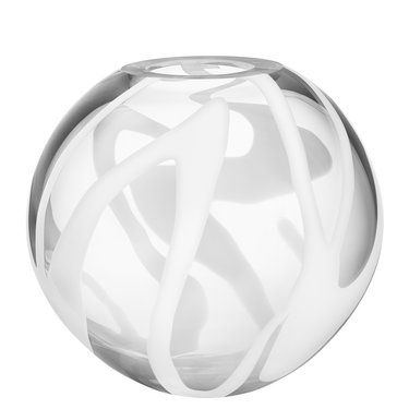 Globe Vase White