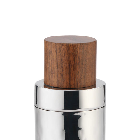 Sierra Cocktail Shaker with Wood Lid